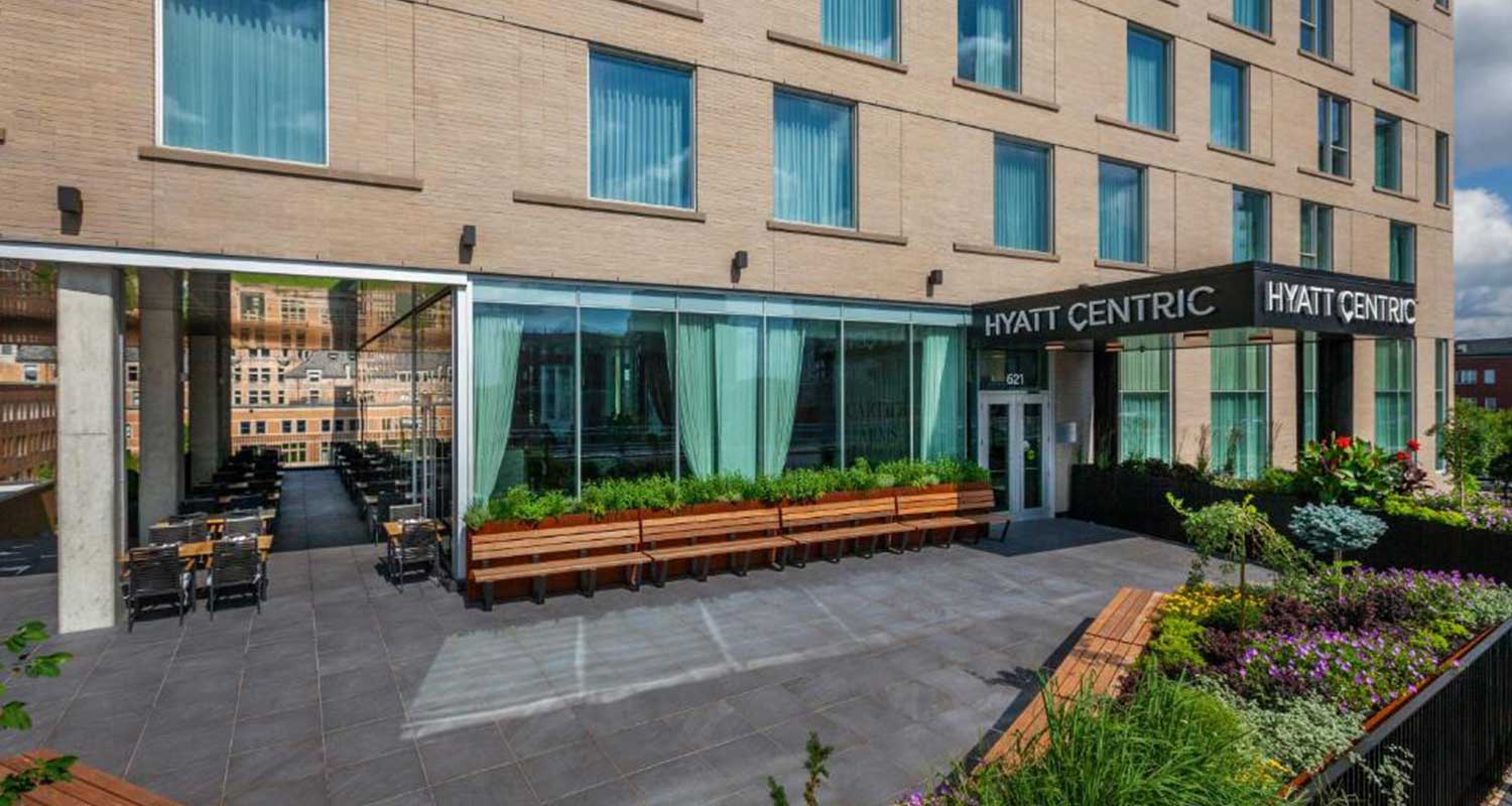 Hyatt Centric Ville-Marie Montreal exterior