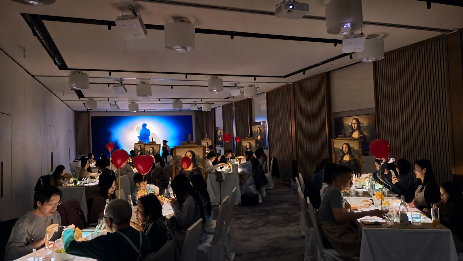 Premium immersive dining experience with 7 Paintings